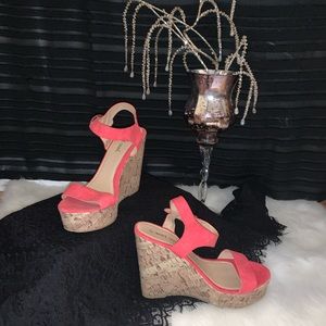 Wet Seal Coral Wedges